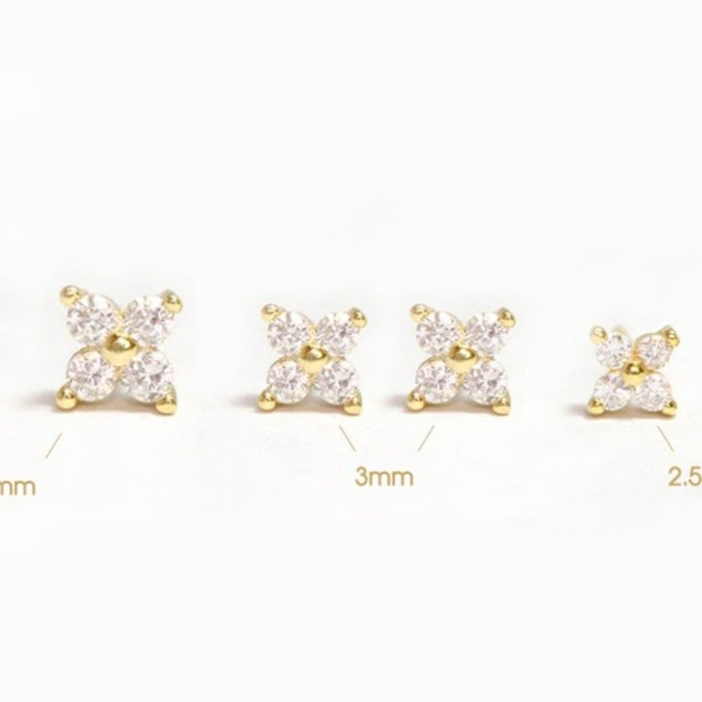 Clover Studs. These earrings are the perfect gift for yourself or your love one